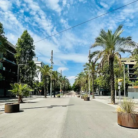 Lejlighed Forum De Barcelona Sea View With Garage Parking