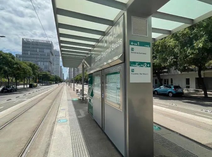 Forum De Barcelona Sea View With Garage Parking 公寓 圣阿德里安-德贝索斯