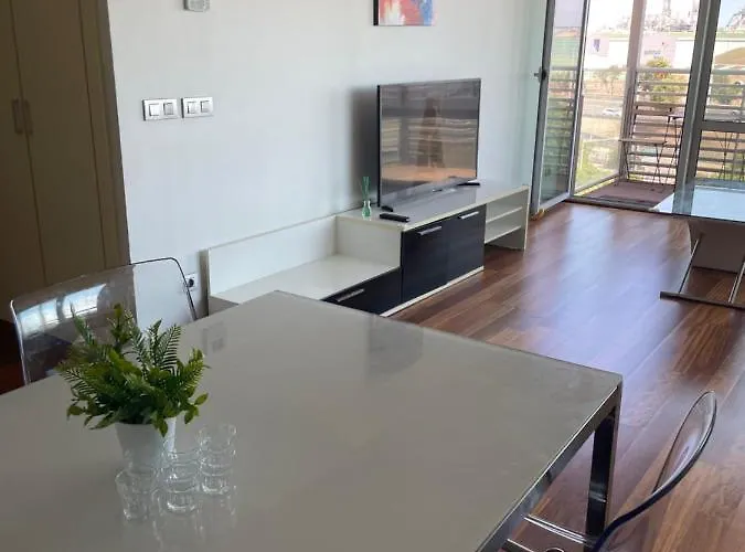 公寓 Forum De Barcelona Sea View With Garage Parking 圣阿德里安-德贝索斯