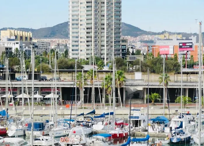 Forum De Barcelona Sea View With Garage Parking